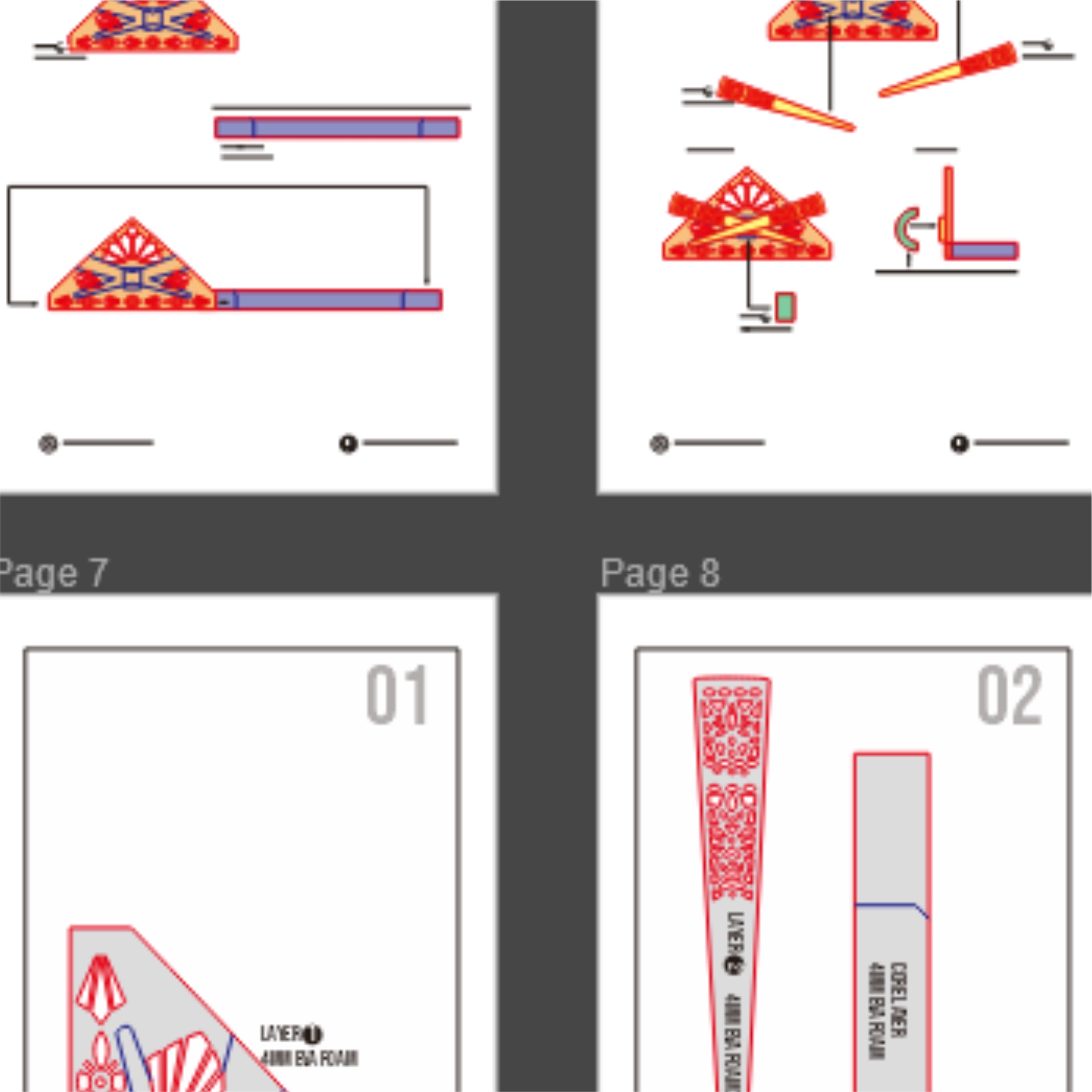 Avatar Suki's Headband Prop Pattern Template – EVA Foam Pattern for Co ...