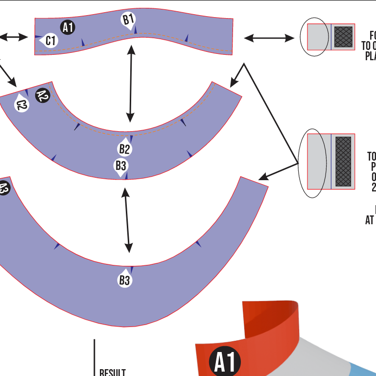 Basic Knight Armor Collar Pattern Template – EVA Foam Cosplay PDF for DIY Armor