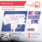 Prop Pattern: Blast Hammer from Honkai Star Rail Cosplay Template Blueprint PDF