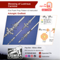 Blessing of Lustrous Carmine Prop Pattern Template – EVA Foam Pattern for Cosplay and DIY Builds Inspired by Arknights: Endfield