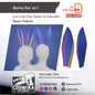 Bunny Ears No.1 Prop Pattern Template – EVA Foam Pattern for Cosplay and DIY Builds Inspired by Animal Fantasy Style