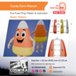 Candy Corn Mascot Prop Pattern Template – EVA Foam Pattern for Cosplay and DIY Builds Inspired by Halloween Costume Design