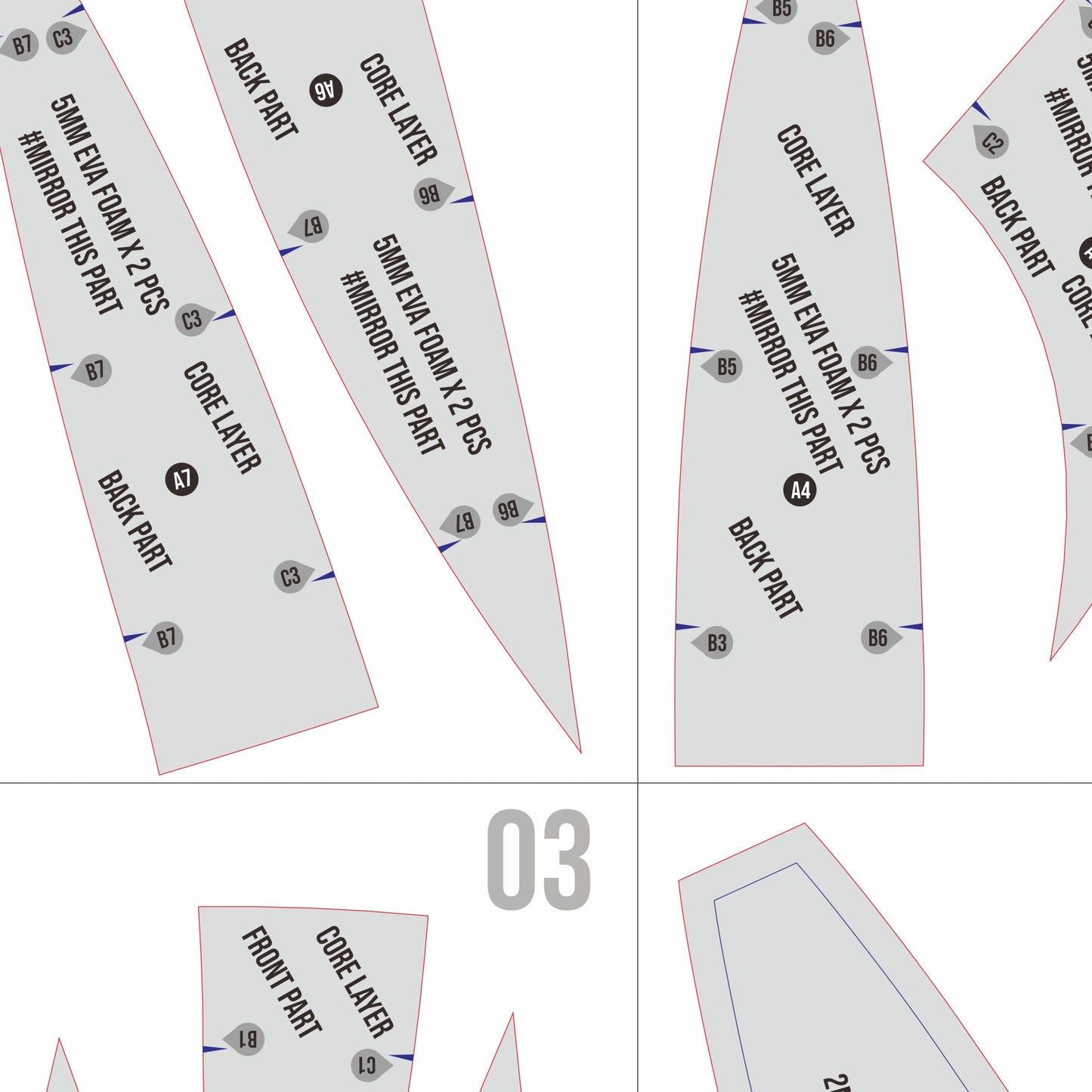Chinese Traditional Hat Speduck Prop Pattern Template – EVA Foam Pattern for Cosplay and DIY Builds Inspired by Traditional Asian Style