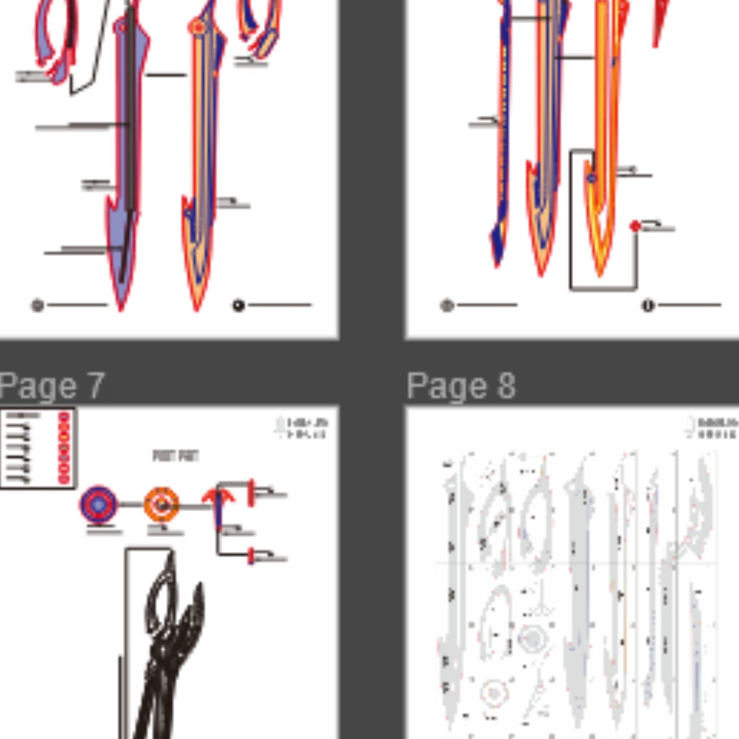 Chisa’s Scissors Prop Pattern Template – EVA Foam Pattern for Cosplay & DIY Builds Inspired by Wuthering Waves