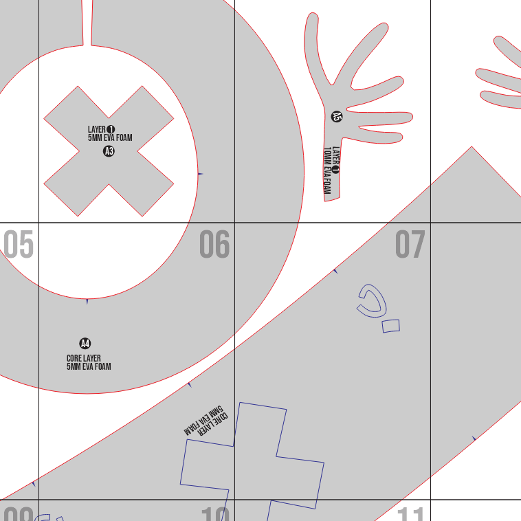 Chopper Hat, Horn and Ears Prop Pattern Template – EVA Foam Pattern for Cosplay and DIY Builds Inspired by One Piece (Netflix Version)