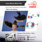 Coco Black Witch Hat Prop Pattern Template – EVA Foam Pattern for Cosplay and DIY Builds Inspired by Witch Hat Atelier