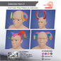 Collection Horn No.3 Prop Pattern Template – EVA Foam Pattern for Cosplay and DIY Builds Inspired by Fantasy Creature Style