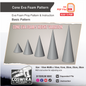 Cone Spike Basic Pattern Template – EVA Foam Cosplay PDF for DIY Props
