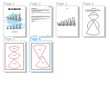 Cone Spike Basic Pattern Template – EVA Foam Cosplay PDF for DIY Props