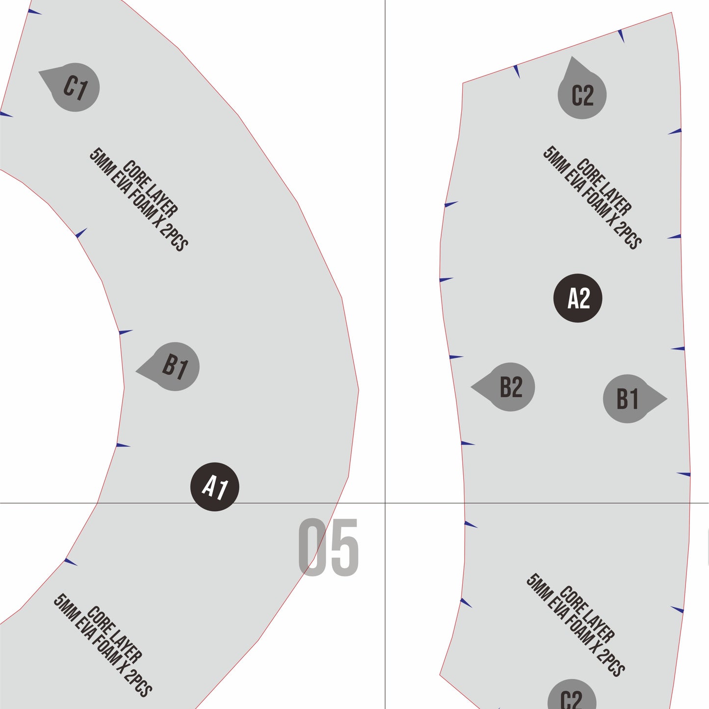 Cowboy Hat No.2 Prop Pattern Template – EVA Foam Pattern for Cosplay and DIY Builds Inspired by Western Style