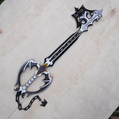 Pattern + Video on YouTube: Oblivion Keyblade from Kingdom Hearts Cosplay Template Blueprint PDF