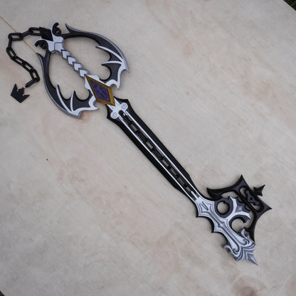 Pattern + Video on YouTube: Oblivion Keyblade from Kingdom Hearts Cosplay Template Blueprint PDF