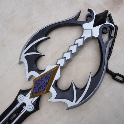 Pattern + Video on YouTube: Oblivion Keyblade from Kingdom Hearts Cosplay Template Blueprint PDF