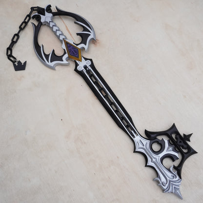 Pattern + Video on YouTube: Oblivion Keyblade from Kingdom Hearts Cosplay Template Blueprint PDF