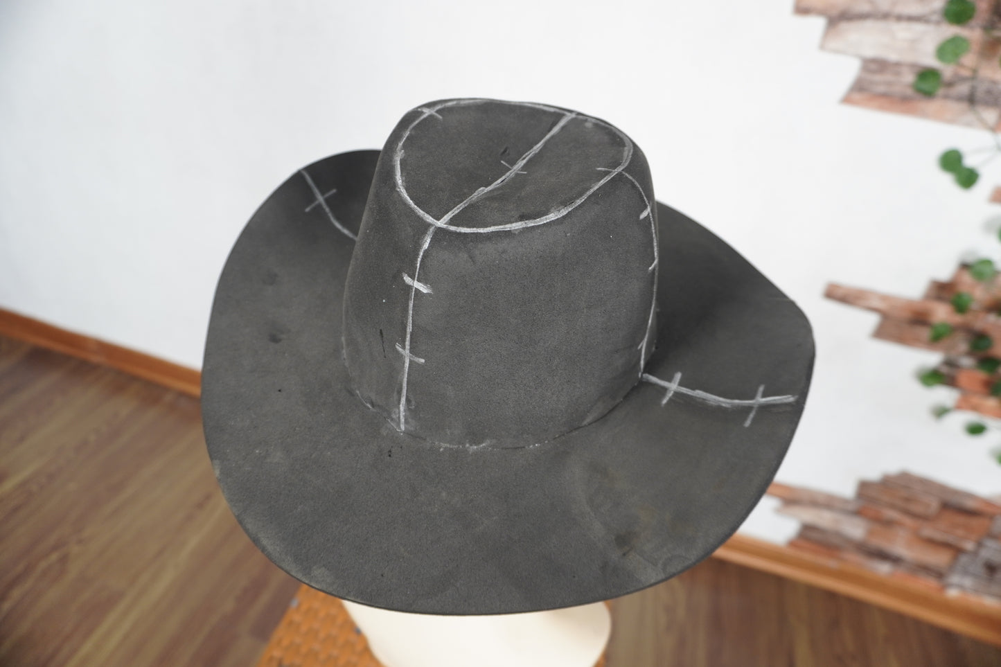 Prop Pattern: Cowboy Hat Base Pattern Cosplay Template Blueprint PDF