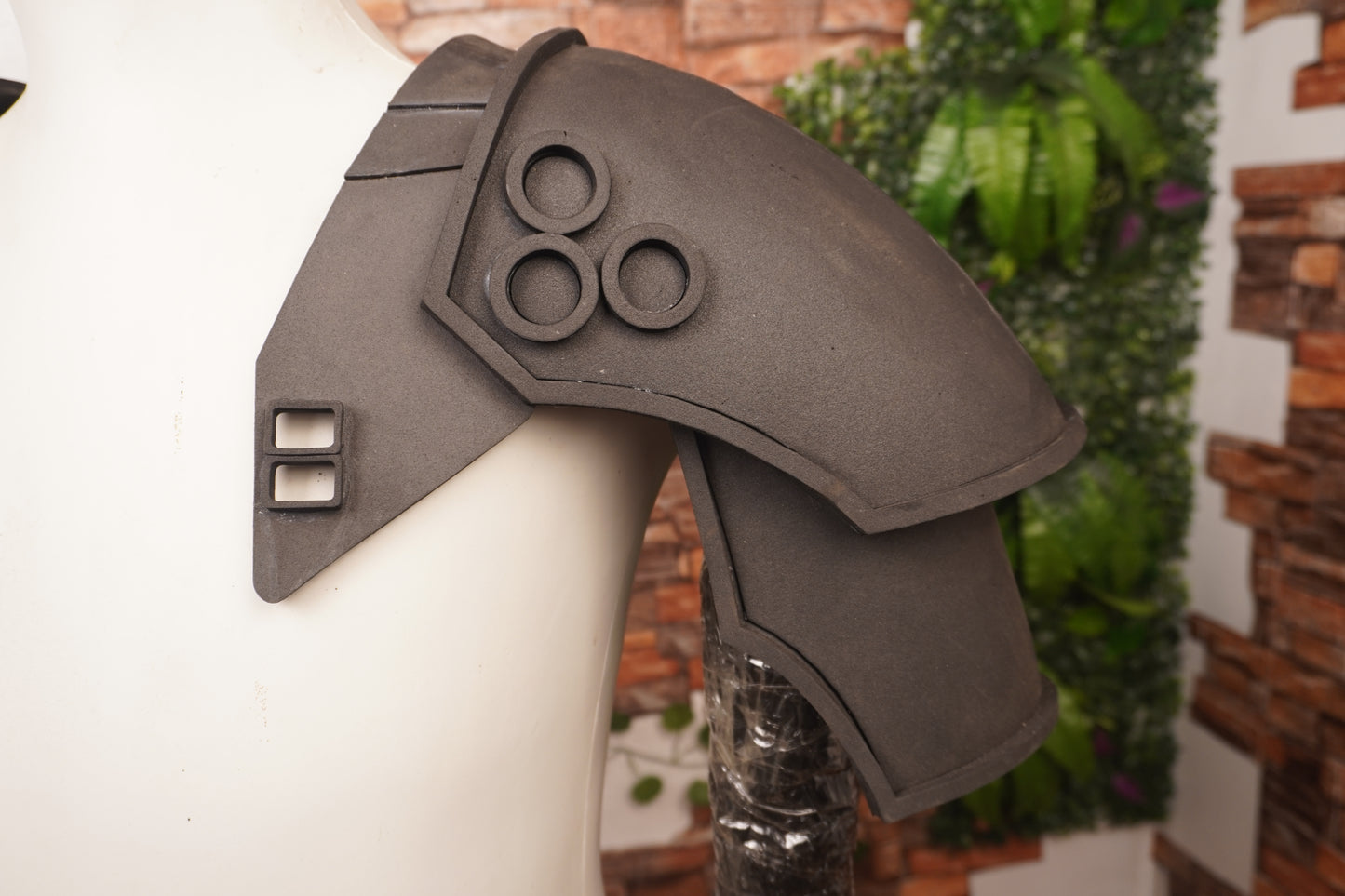 Prop Pattern: Sephiroth Shoulder Armor from Final Fantasy Cosplay Template Blueprint PDF