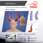 Devil Horn No.2 Prop Pattern Template – EVA Foam Pattern for Cosplay and DIY Builds Inspired by Fantasy Demon Style