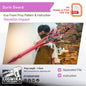 Durin Sword Prop Pattern Template – EVA Foam Pattern for Cosplay & DIY Builds Inspired by Genshin Impact
