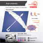 Enjin Umbrella Prop Pattern Template – EVA Foam Pattern for Cosplay & DIY Builds Inspired by Gachiakuta