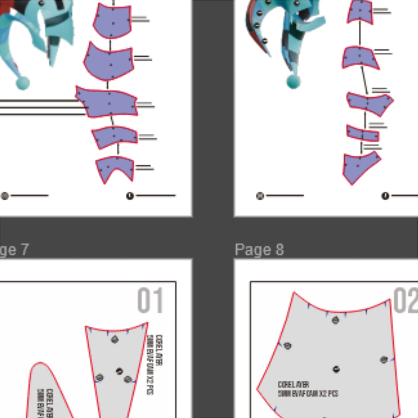 Fizzarolli Hat Prop Pattern Template – EVA Foam Pattern for Cosplay & DIY Builds Inspired by Hellaverse
