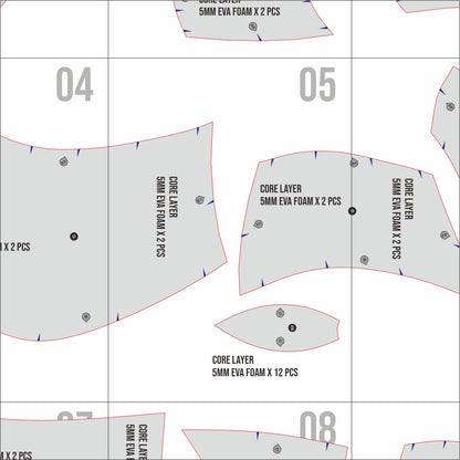 Fizzarolli Hat Prop Pattern Template – EVA Foam Pattern for Cosplay & DIY Builds Inspired by Hellaverse
