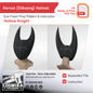 Template + Video: Hornet (Silksong) Helmet Mask – EVA Foam Pattern Inspired by Hollow Knight - You Can Change The Eye - Instruction Included