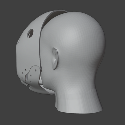 Kemono Furry Fursuit Head 3D Print STL File – DIY Kemono Style Fursuit Base