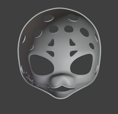 Kemono Furry Fursuit Head 3D Print STL File – DIY Kemono Style Fursuit Base