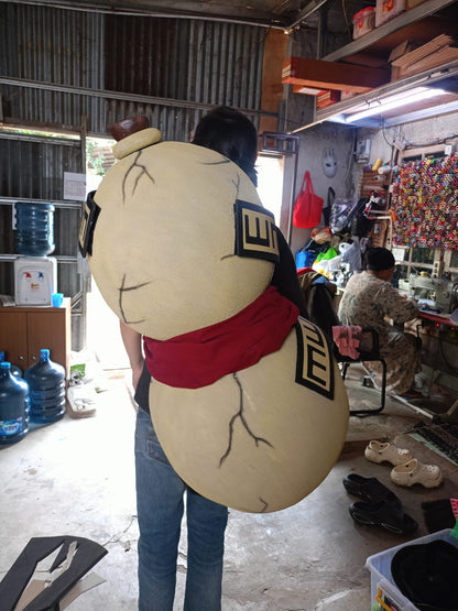 Prop Pattern: Gaara Gourd from Naruto Cosplay Template Blueprint PDF
