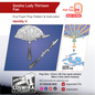 Geisha Lady Thirteen Fan Prop Pattern Template – EVA Foam Pattern for Cosplay and DIY Builds Inspired by Identity V