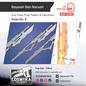 Bayonet Gen Narumi Prop Pattern Template – EVA Foam Pattern for Cosplay and DIY Builds Inspired by Kaiju No. 8 Anime