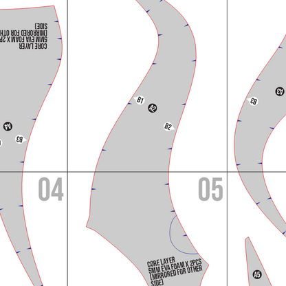 Goblin Hat Prop Pattern Template – Basic EVA Foam Pattern for Cosplay and DIY Builds