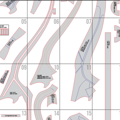 Hamayumi Awakened Bow Prop Pattern Template – EVA Foam Pattern for Cosplay & DIY Builds Inspired by Genshin Impact