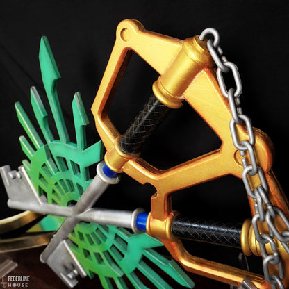 X-Blade Keyblade Prop Pattern Template – EVA Foam Pattern for Cosplay & DIY Builds Inspired by Kingdom Hearts