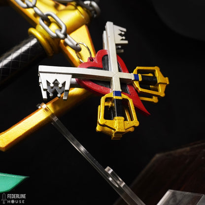 X-Blade Keyblade Prop Pattern Template – EVA Foam Pattern for Cosplay & DIY Builds Inspired by Kingdom Hearts