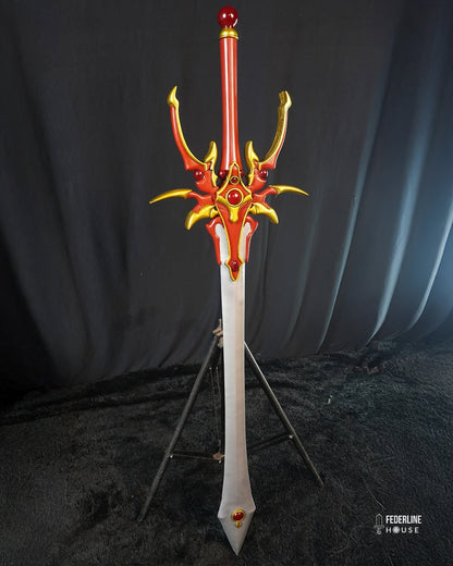 Hikaru’s Sword Prop Pattern Template – EVA Foam Pattern for Cosplay & DIY Builds Inspired by Magic Knight Rayearth