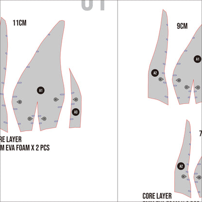 Prop Pattern: Horse Ear's Basic Pattern Template PDF