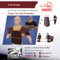 Iroh Armor Prop Pattern Template – EVA Foam Pattern for Cosplay and DIY Builds Inspired by Avatar: The Last Airbender