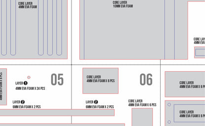 Prop Pattern: Kalina Ann Rocket Launcher from Devil May Cry for Cosplay Template Blueprint PDF