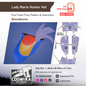 Lady Maria Hunter Hat Prop Pattern Template – EVA Foam Pattern for Cosplay and DIY Builds Inspired by Bloodborne Game