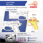 Lucy Pistol The Unity Prop Pattern Template – EVA Foam Pattern for Cosplay and DIY Builds Inspired by Cyberpunk 2077