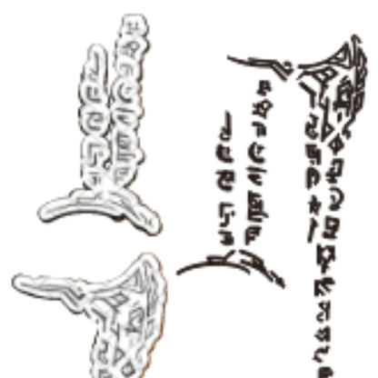 Lune Face Tattoo Design Template – Digital File for Cosplay & Makeup Inspired by Clair Obscur: Expedition 33
