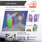 Lute Helmet Prop Pattern Template – EVA Foam Pattern for Cosplay and DIY Builds Inspired by Hazbin Hotel