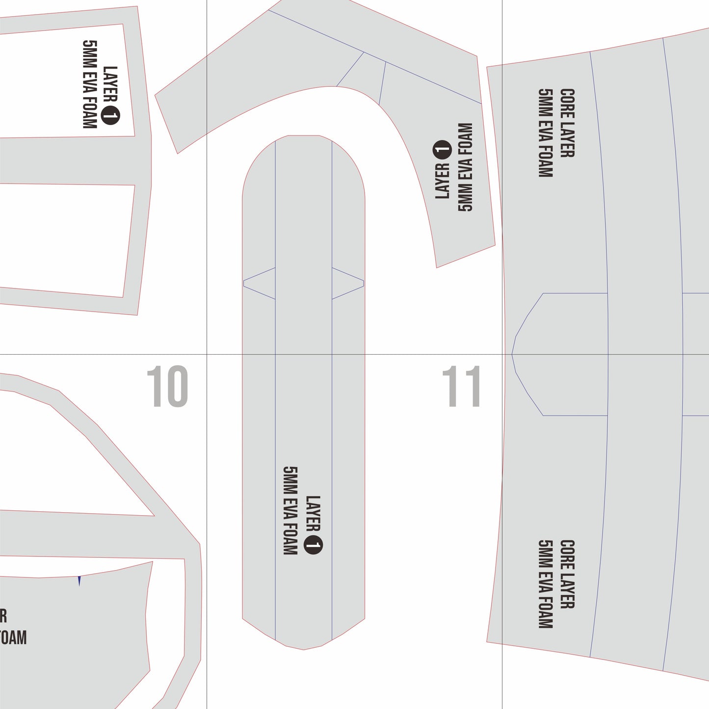 Mandalorian Beskar Armor Prop Pattern Template – EVA Foam Pattern for Cosplay and DIY Builds Inspired by Star Wars: The Mandalorian