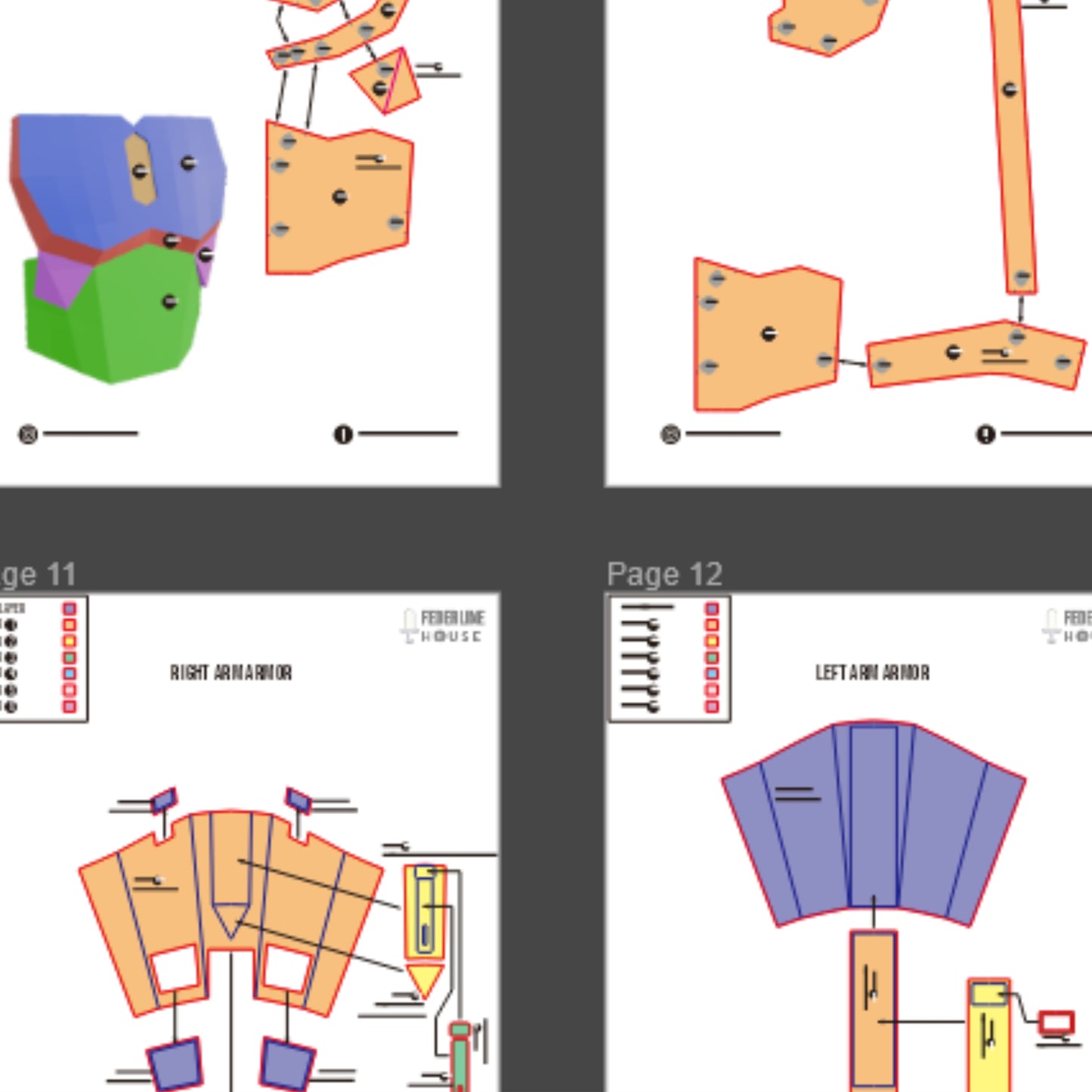 Mandalorian Beskar Full Armor Prop Pattern Template – EVA Foam Pattern for Cosplay and DIY Builds Inspired by Star Wars: The Mandalorian
