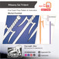 Mileena Sai Trident Prop Pattern Template – EVA Foam Pattern for Cosplay and DIY Builds Inspired by Mortal Kombat Game
