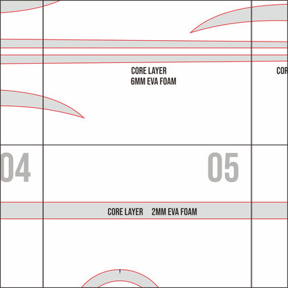Mileena Sai Trident Prop Pattern Template – EVA Foam Pattern for Cosplay and DIY Builds Inspired by Mortal Kombat Game