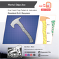 Mortal Edge Axe Prop Pattern Template – EVA Foam Pattern for Cosplay and DIY Builds Inspired by Resident Evil Requiem Game