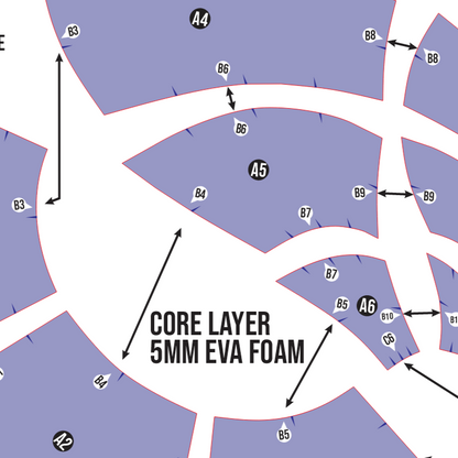 Mushroom Witch Hat Prop Pattern Template – EVA Foam Basic Pattern for Cosplay & DIY Builds