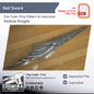 Nail Sword Prop Pattern Template – EVA Foam Pattern for Cosplay & DIY Builds Inspired by Hollow Knight